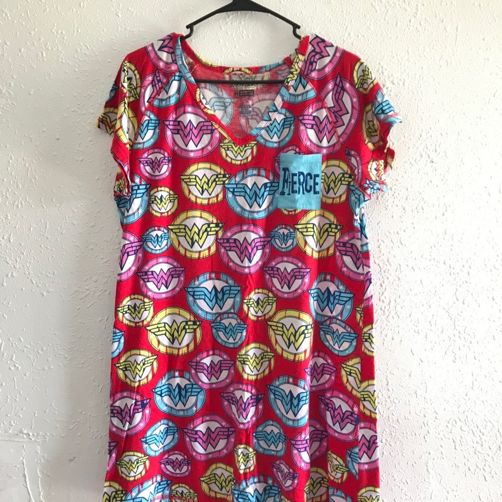 Wonder Woman Fierce PJ Night Gown